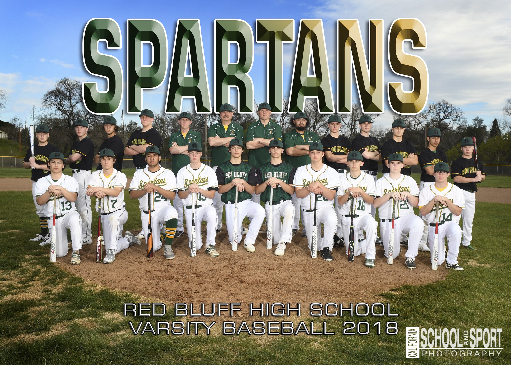 2018 Varsity Baseball Team Picture